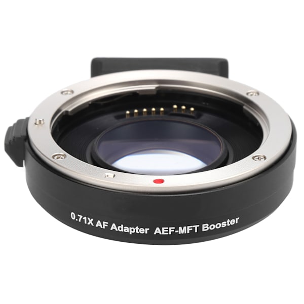 YKEASU AEF‑MFT Booster 0.71X Fokal Reducer Objektivfäste Adapter för Canon EF Objektiv till M4/3