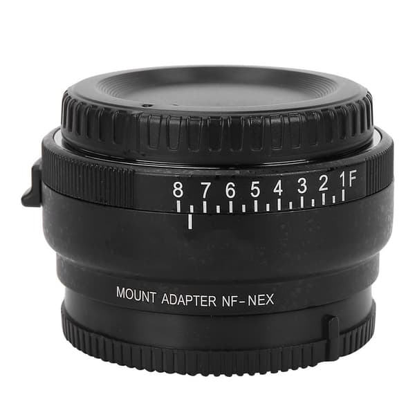 Commlite CM-NF NEX Adapterring for Nikon F(G) Objektiv til Sony E Mount Kamera A7R2 A9