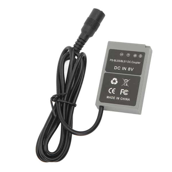 PS BLS5 BLS1 Dummybatteri DC-kobler for Olympus Pen E PL7 E PL5 E PM2 for Stylus 1 1s OM D E M10 E M10 for Mark II III AC100‑240V EU-plugg