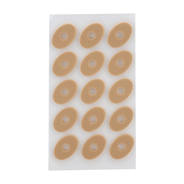 15Pcs Foot Corn Removal Plaster Calluses Paine Relieve Foot Health Care (Small Oval Shape)