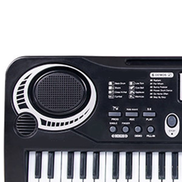 Børns klaver keyboard 61 taster multifunktionelt elektronisk keyboard læring musikalsk instrument legetøj til drenge og piger med strømforsyning