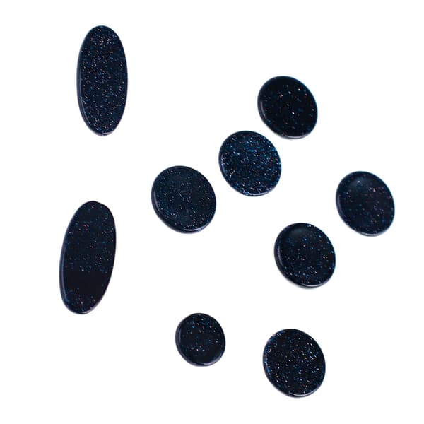 9PCS Saksofon Finger Pads Saksofon Nøkkelknapper Musikinstrument Tilbehør Flere Størrelser C356 Mørkeblå