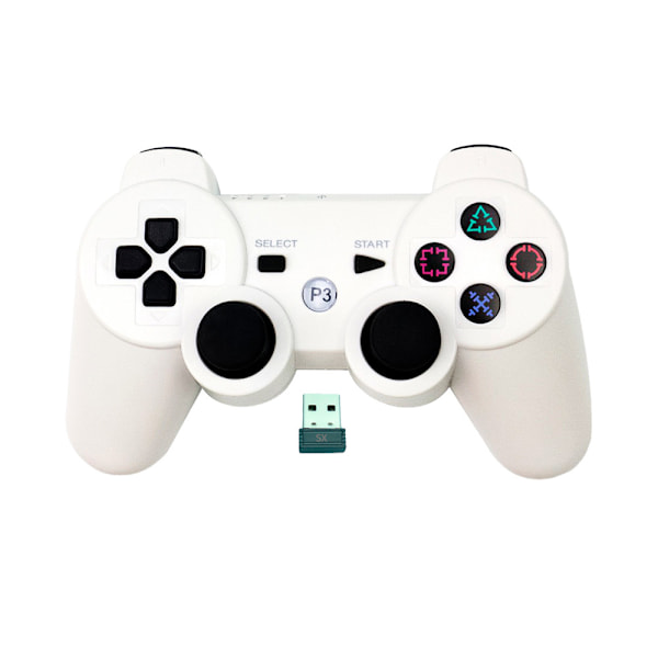 Trådløs spilcontroller, vibrerende rocker-spilbræt computer-spilcontroller til pc Windows 7/8/10, Ps3/tv-boks/laptop/android-telefon