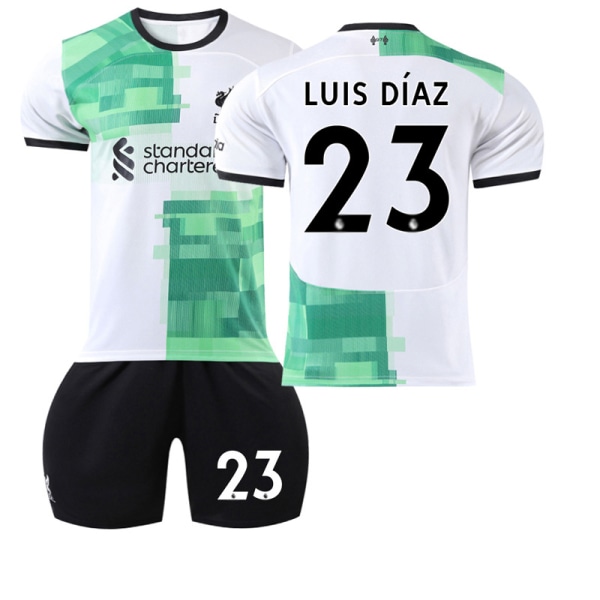 2324 Liverpool bortefotballdrakt 23 Dias #2XL