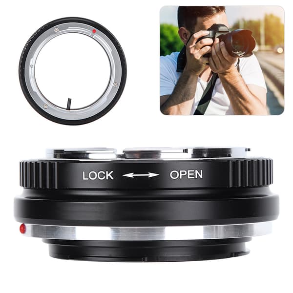 Fikaz objektivmonteringsadapterring til Canon FD-monteringsobjektiver til Canon EOS R/RP-kamera