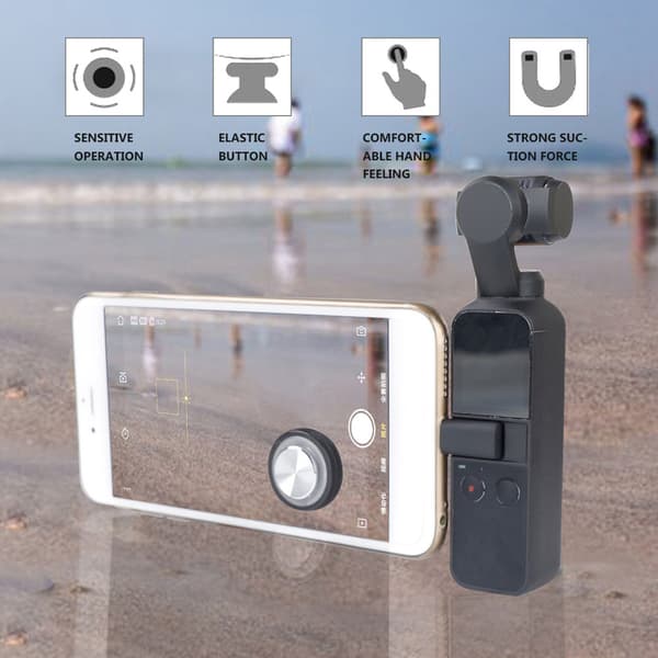 Mobiltelefon Rocker Kameraknap Controller Tilbehør til Osmo Pocket Gimbal