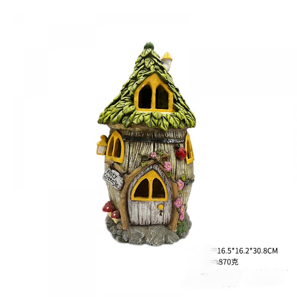 Havehave - 12\" Høj - Håndmalede Fe Døre, Fe Have Dekoration, Fe Have Tilbehør af Twig & Flower Gnome Gaver til Hendes