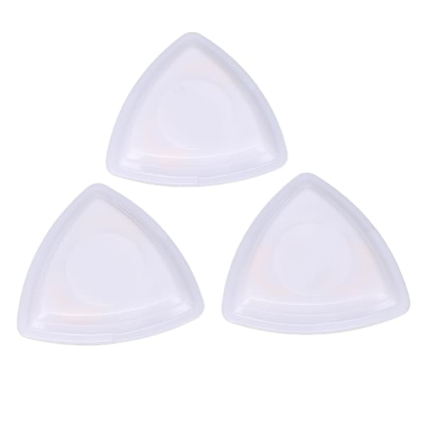 3 st LED-gitarrplektrum, vita, gröna, lila, lysande plektrum för elgitarr, akustisk gitarr, bas, ukulele