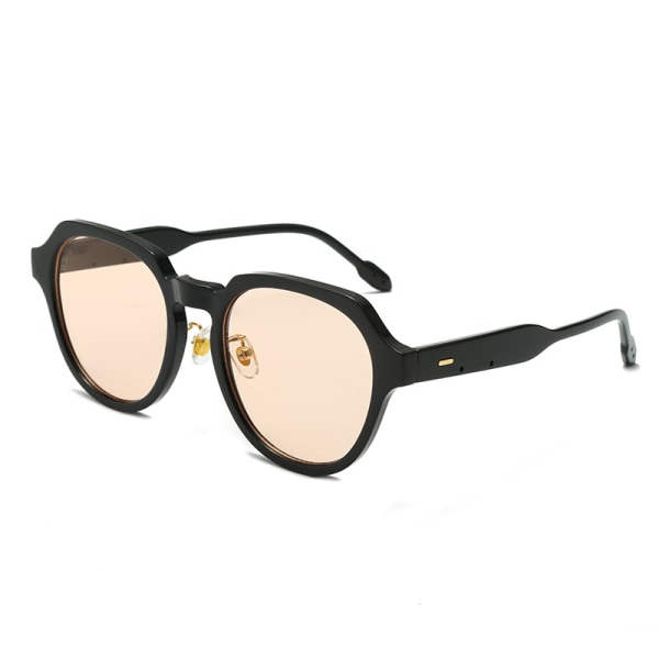 Klassiska fyrkantiga polariserade solglasögon Damer Retro Trendiga nyanser UV400