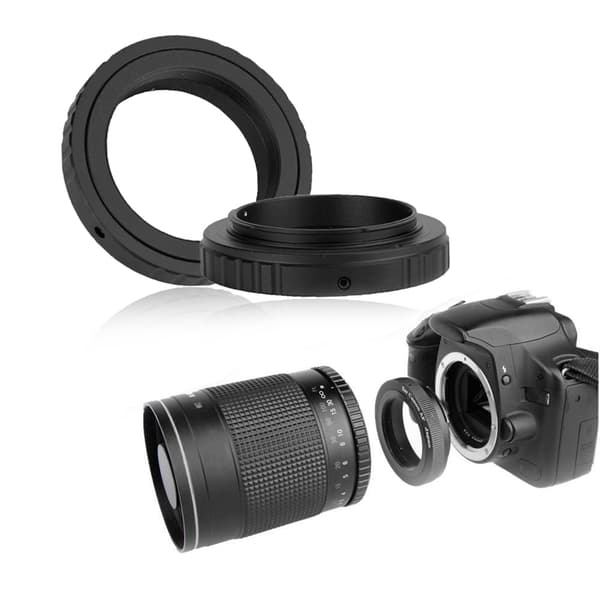 T2-OM Teleskop Reverserende Linse T2 til 4/3 Adapterring til Olympus E-600 E-510 E-500 E-450 E-5