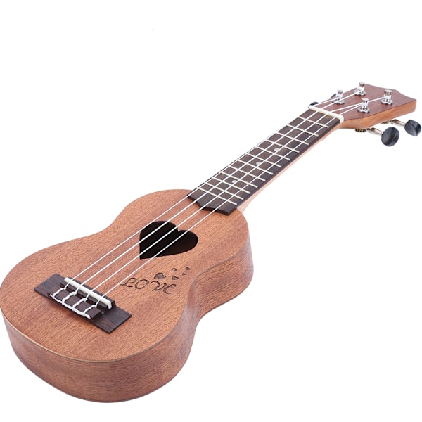 IRIN 17in Sapele Ukulele Bärbar Lätt Barn Gitarr med Väska Present till Nybörjare Barn