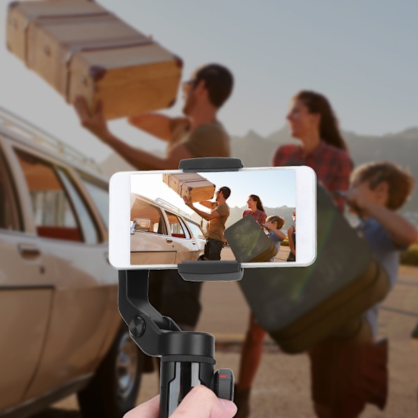 AOCHUAN SMART XR Telefon 3Axis Stabilisator Antishake Fällbar Smart Handhållen Kulled