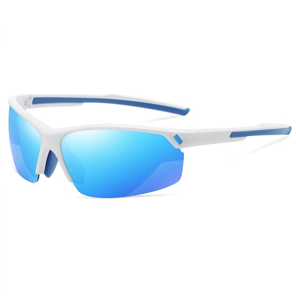 Polariserade cykelsportsolglasögon för män, perfekt för cykling, löpning, klättring, fiske, TR90 okrossbar ram UV-skydd