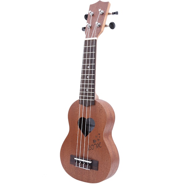 IRIN 17in Sapele Ukulele Bärbar Lätt Barn Gitarr med Väska Present till Nybörjare Barn