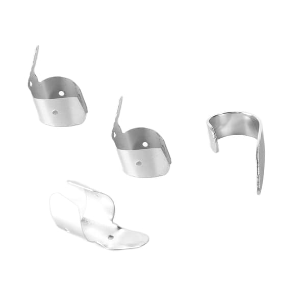 Gitarr tumme fingerpicks metall robust bra skydd fingerträning tumme och fingerpicks