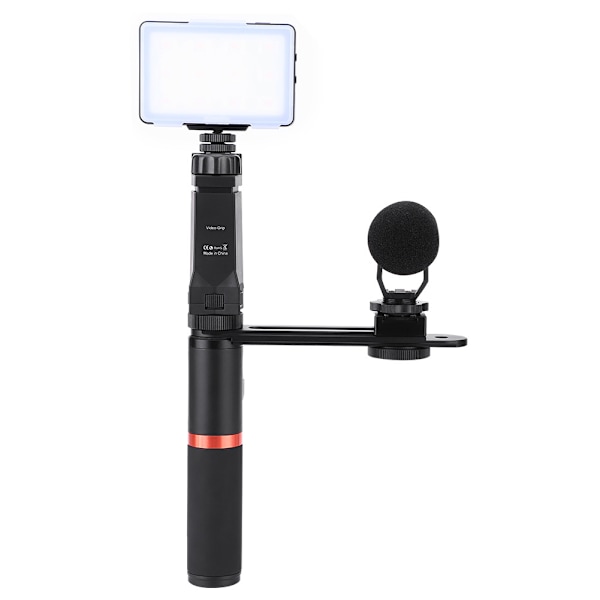 ViewFlex VF-H6 Smartphone Hand Grip Bluetooth Control Handle Stabilizer med LED
