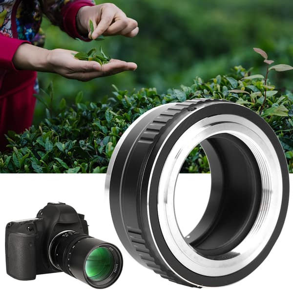 Fikaz adapterring til M42-objektiv, der passer til Canon EOS M-seriens spejlløse kamera