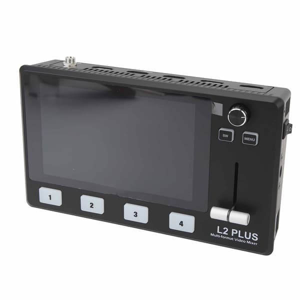 5,5 tums LCD Multikamera Video Mixer Switcher med pekskärm PTZ-kontroll USB3.0 HD Multimedia Interface Live Streaming Switcher