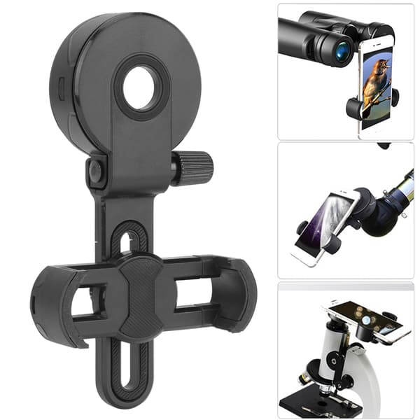 CM-8L Universal telefonklips skytebrakett for teleskop astronomisk mikroskopforbindelse