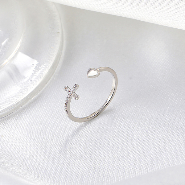 Till min dotter - Jag tror på dig Ring Legering Ring Justerbara Öppna Ringar För Fint Smycke