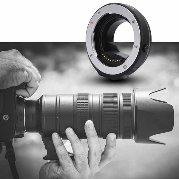 Metall autofokus linseadapterring for Olympus M4/3-objektiv til Olympus speilløst kamera