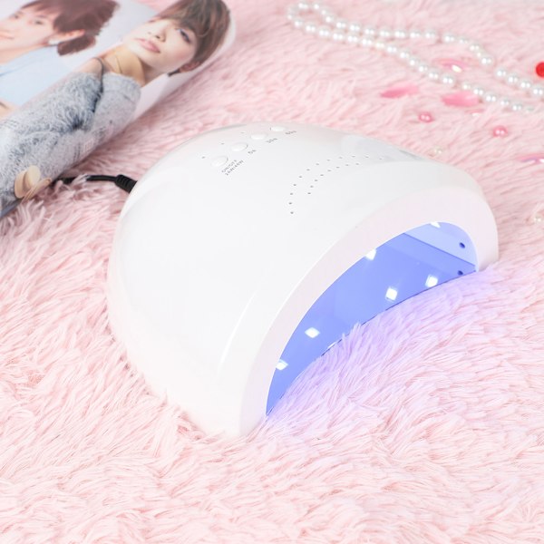 UV LED-nagellampa torktumlare nagelgel poleringslampa ljus härdning fototerapi manikyr maskin