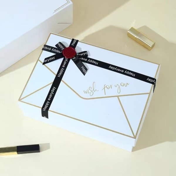 Presentförpackning 7,6x5x3 tum, presentförpackningar med lock, julklappsask för presentförpackning, julklappar födelsedagspresentförpackning