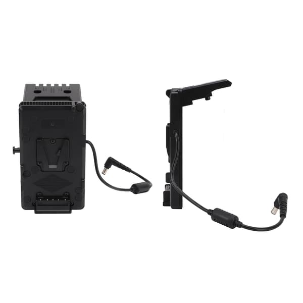 V-mount batteriadapterplade ABS aluminiumslegering strømforsyningssplitteradapter til FX9-kameraer