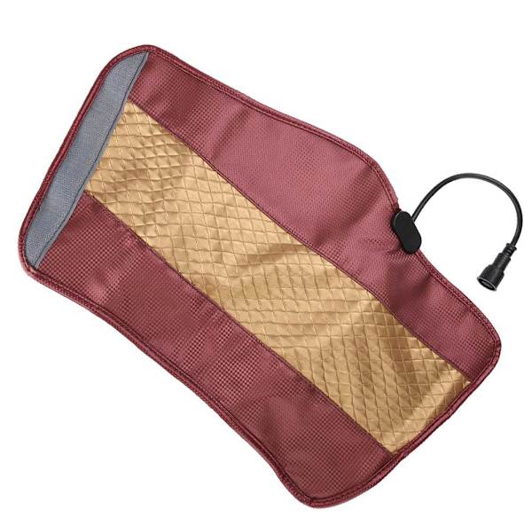 Elektrisk värmande knäskydd infraröd vibrationsbandage massage terapi benmassageapparat