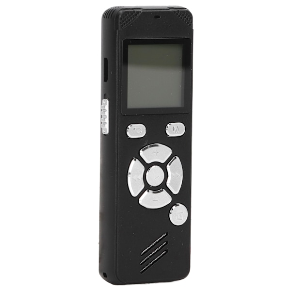 Röstinspelare Multifunktionell 32GB USB Uppladdningsbar Digital Röststyrd Inspelare MP3-spelare för föreläsningsmöten