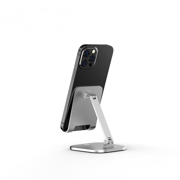 Svingbart Tablet Stativ, Aluminium Bærbar 360° Roterende Tablet iPad Stativ Holder til Skrivebord, Forretning, Køkken, Desktop, Tablet Bordstativ