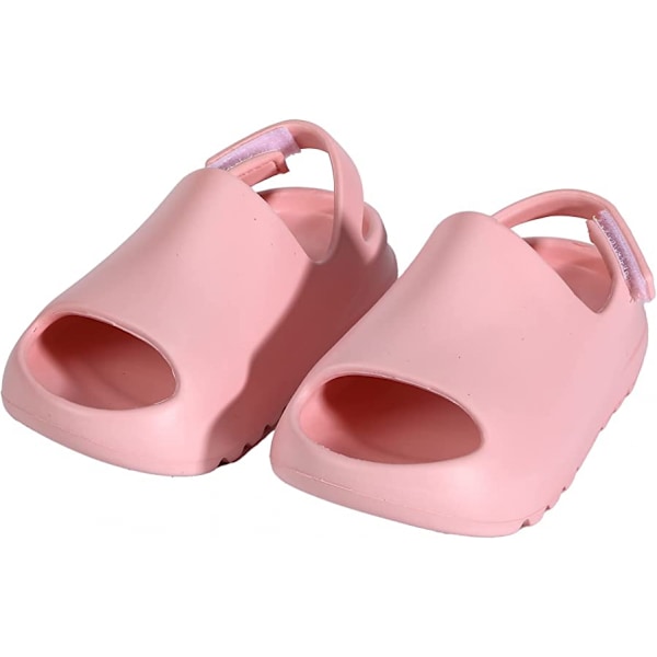 Toddler Slipper Sandaler, Sommar Vattentät Halkfri Inomhus Utomhus Lätta Tofflor Med Kardborreband, Justerbar För Pojkar Och Flickor