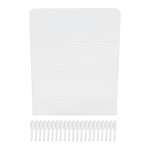 18 Farver Neglelak Displaybræt Magnetisk UV Gel Farve Kort Display Stativ Manicure Værktøj