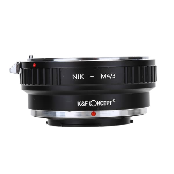 K&F CONCEPT Adapterring til Nikon S / D-objektiv til Micro 4/3 M4/3 DSLR-kamerahus
