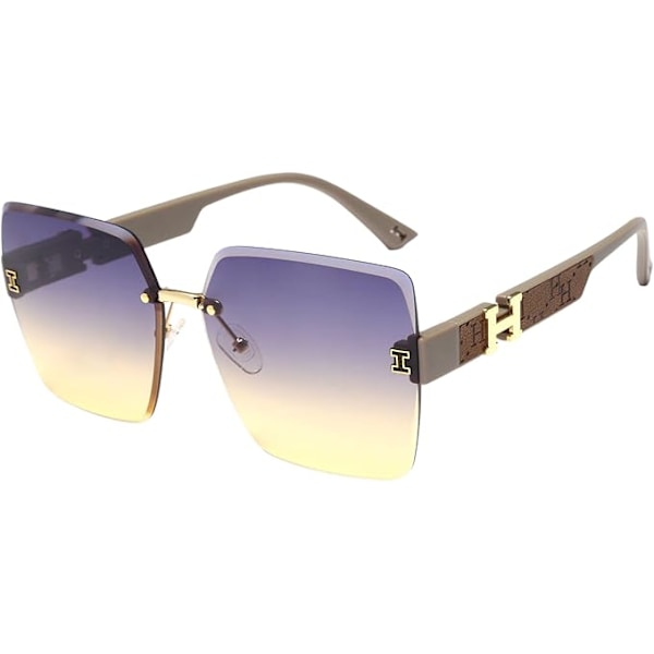 unisex rammeløse solbriller Shaka