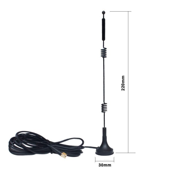 2.4G 5.8G Liten sugkoppantenn LTE Extern högförstärkning LORA Full Netcom dataantenn