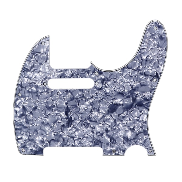 Akustisk Gitarr Pickguard PVC Hållbar Elektrisk Gitarr Repskydd för TL Guard Plate GQ232 Grå Pärla