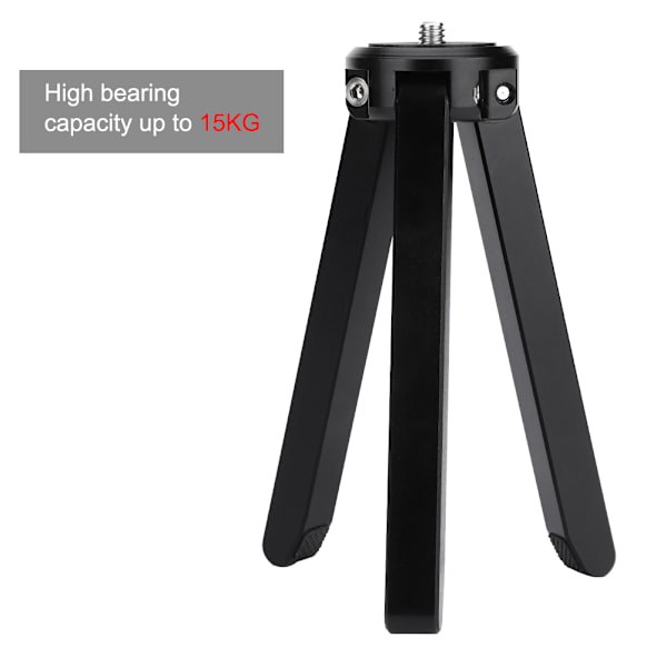 Mini Aluminiumlegering 15KG Tung Last Vikbar 1/4'' Skruvstativ Tillbehör för DJI Zhiyun