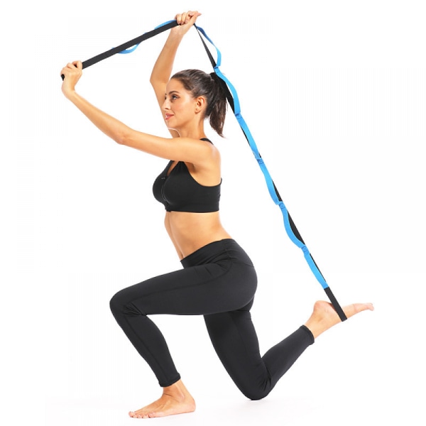 Yogastropp for stretching Stretchingstropp for fysioterapi Ikke-elastisk stretchstropp Treningsstrekk ut stropp