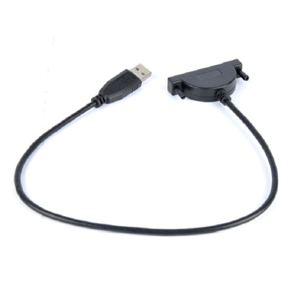 Notebook optisk enhet SATA till USB enkel drivlinje extern optisk enhet box överföringskabel USB extern 7+6 konverteringslinje