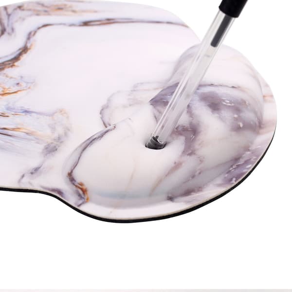 Musematte, ergonomisk musematte med gel håndleddsstøtte (9 x 7,1 tommer)