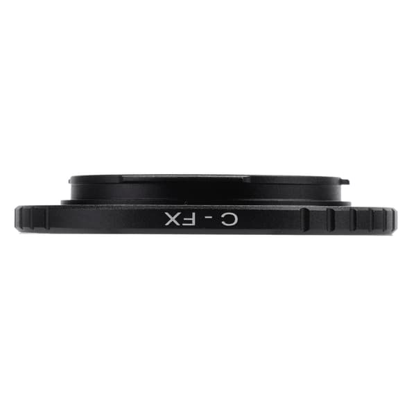 CCTV C-mount objektivadapter overførselsring til DSLR-kameraer til Fujifilm (C-FX sort)