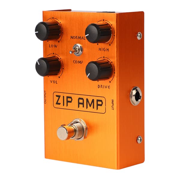 Elektrisk gitarr effektpedal för dist och overdrive AN 39 Orange