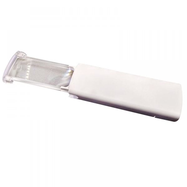 Pop-up LED-förstoringsglas - Bärbar fickförstoringsglas, 2x optisk förstoringsglas