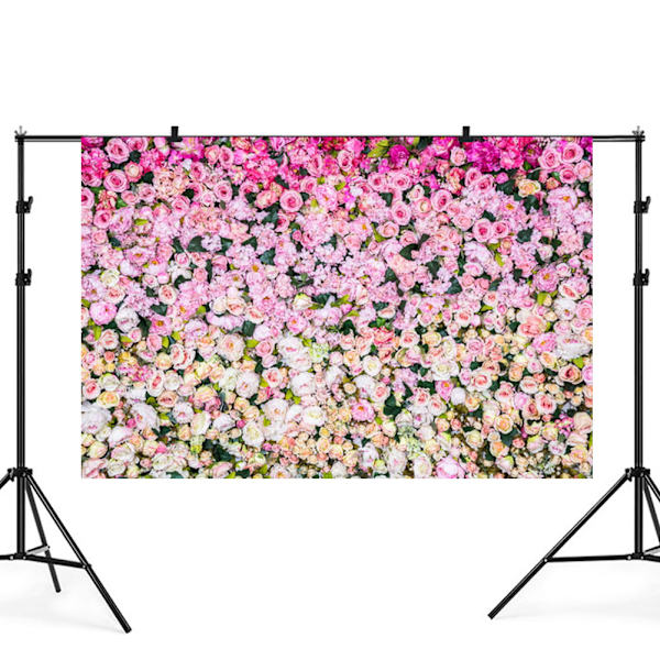Färgglad blommig bakgrund Fotografi Bakgrund Nyfödd Baby Bröllop Foto Studio Rekvisita (HQ1)