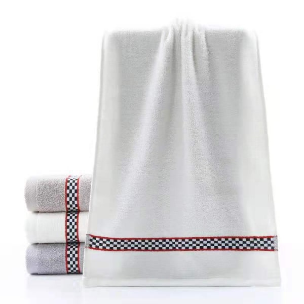 Handdukar 3-pack lyxiga set, bomull (28,7 x 13 tum) Högabsorberande, snabbtorkande duschhanddukar för badrum, spa