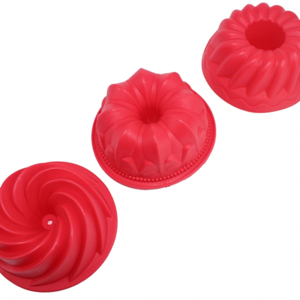 Nonstick Riflet Kageforme, Heavy Duty Støbt Aluminium Kage Bageforme Bundtforme til Nem Udgivelse, Bageartikler