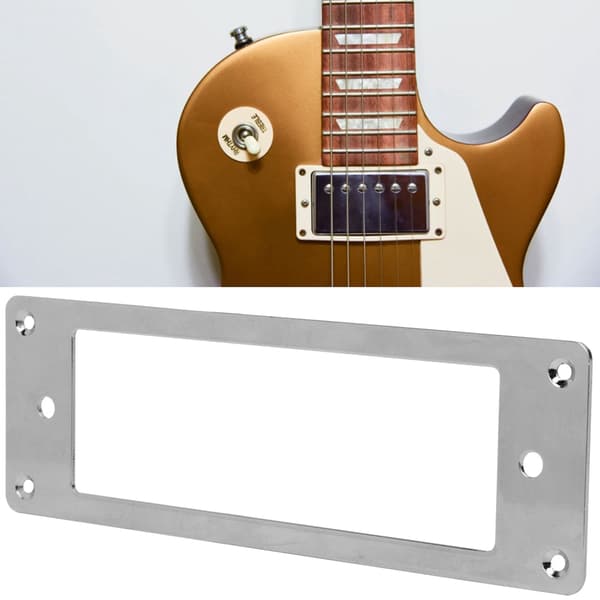 Pickup-ram silver krompläterad basinstrumenttillbehör 151 mm