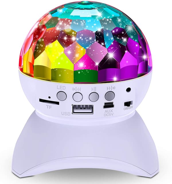 Discokugle Hjemmefest Trådløs Bluetooth Projektor