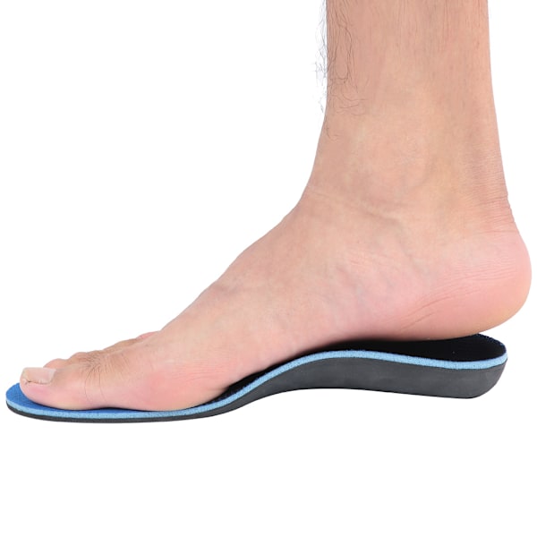 Buehjelp Ortopedisk Innersåle Buffer Trykk Smertelindring Unisex Flatfoot Korreksjon Fot PudeXL 46-47